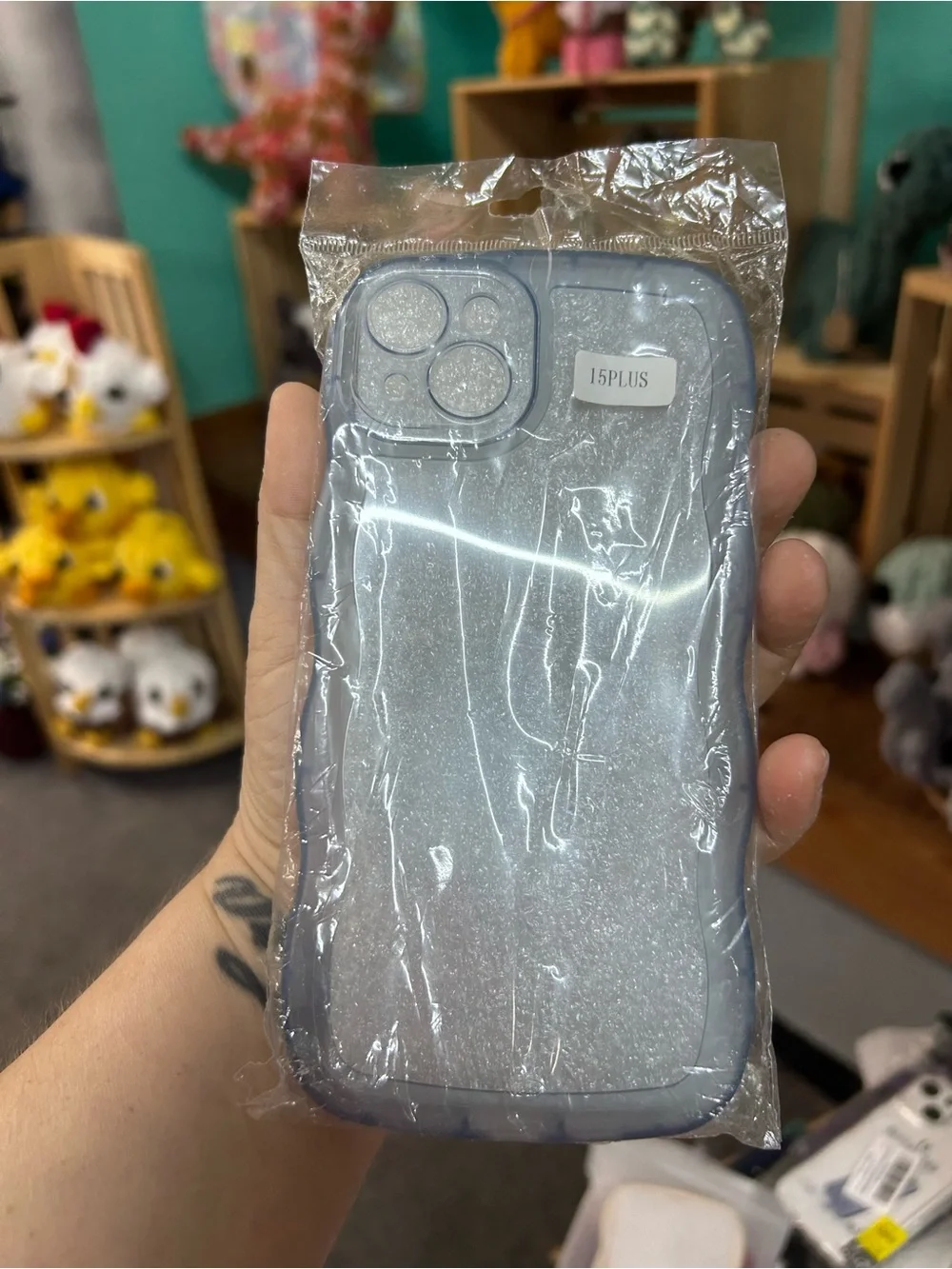Clear White Phone Case - Unbranded I phone 15/get all 3